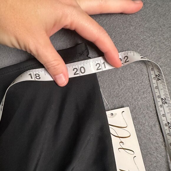 Del Raya Bikini Bottom Womens 24W Black Pull On Swim‎ Suit Bottoms 1 Piece NWT - Picture 10 of 10